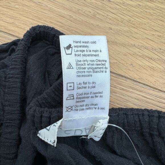 L*Space Feelin Fine Cut Out Long Sleeve Babydoll Cover Up Dress NEW Small - Picture 8 of 10